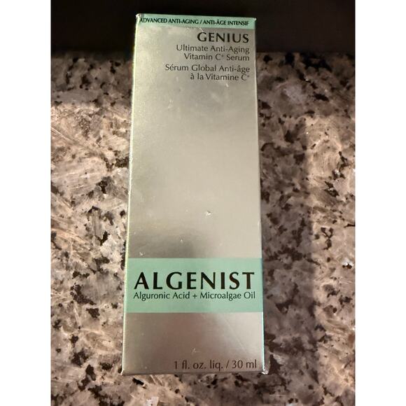 New in box Algenist Genius Ultimate Anti-Aging Vitamin C+ Serum 1 fl oz/ 30 ml - Picture 1 of 8